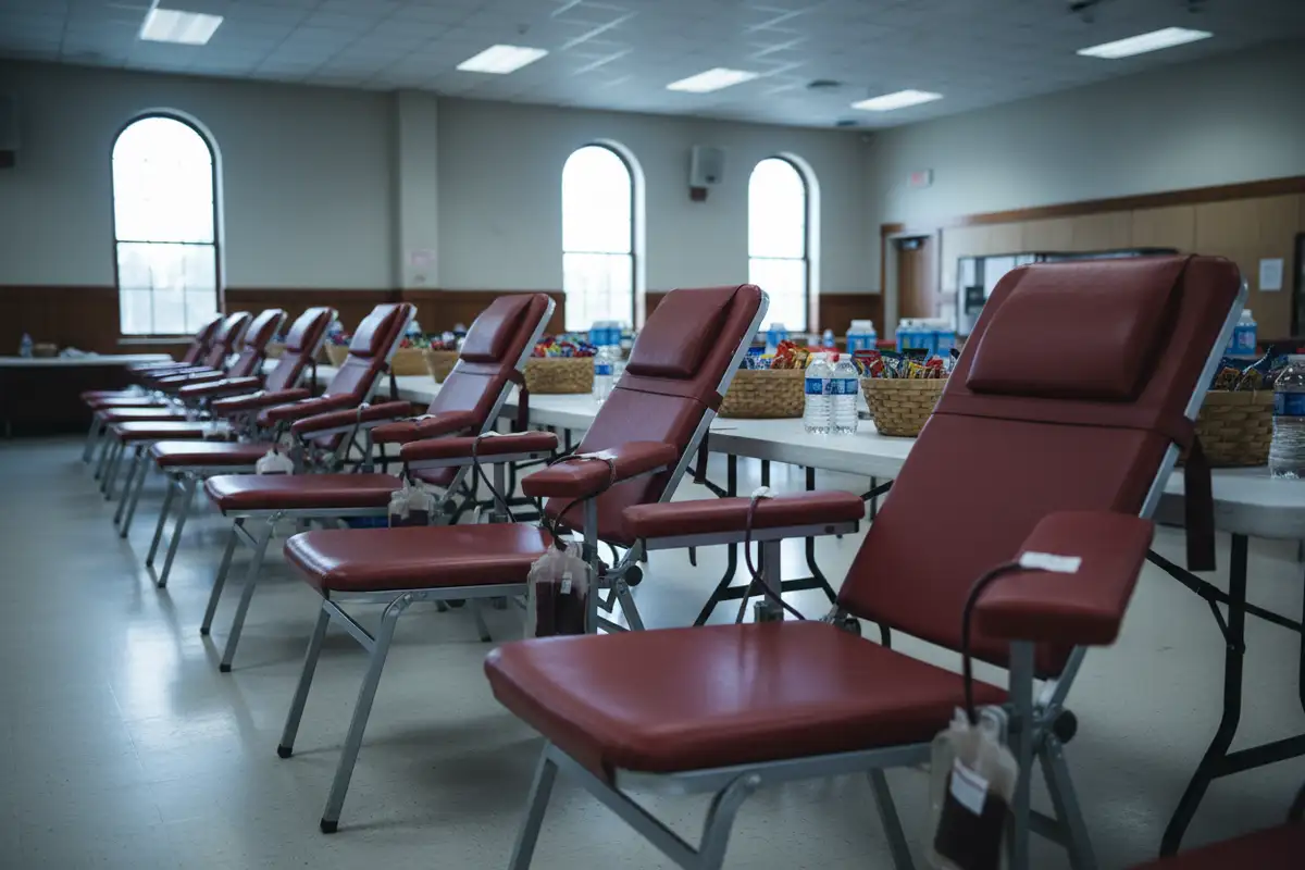 Wo kann man Blut spenden?